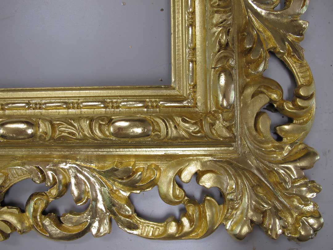 Gold Leaf Mirror Repair