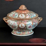 Gorgeous Rose Medallion Tureen