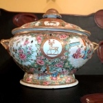 Gorgeous Rose Medallion Tureen