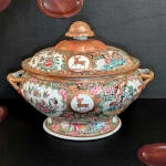 Gorgeous Rose Medallion Tureen