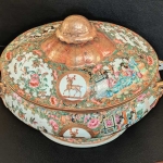 Gorgeous Rose Medallion Tureen
