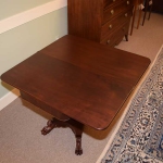 Hairy Paw Foot Card Table
