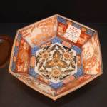 Hexagonal Imari Bowl