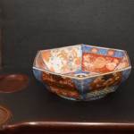 Hexagonal Imari Bowl