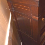 Inlaid, Three Stack Bookcase