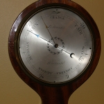 Inlaid Wheel Barometer