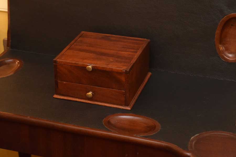 Interesting Mahogany Box