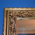 Large Gold Leaf Mirror
