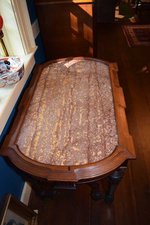 Large Marble Insert Table