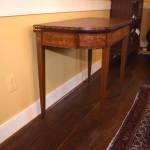 “Lilly of the Valley” Card Table