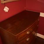 Mahogany Bow Front Chest