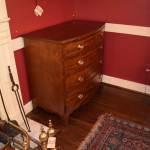 Mahogany Bow Front Chest