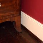 Mahogany Bow Front Chest