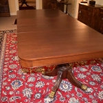 Mahogany Duncan Phyfe Dining Table