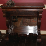 Mahogany Petticoat Table