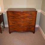 Mahogany Serpentine Chest