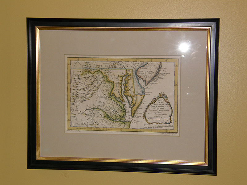 Map of VA & Chesapeake Bay