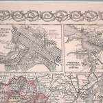 Map of Virginia and West Virginia