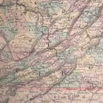 Map of Virginia and West Virginia