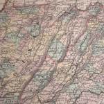 Map of Virginia and West Virginia