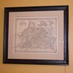 Map of Virginia and West Virginia