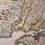 Map of Virginia, C. 1650