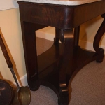 Marble Top Petticoat Table