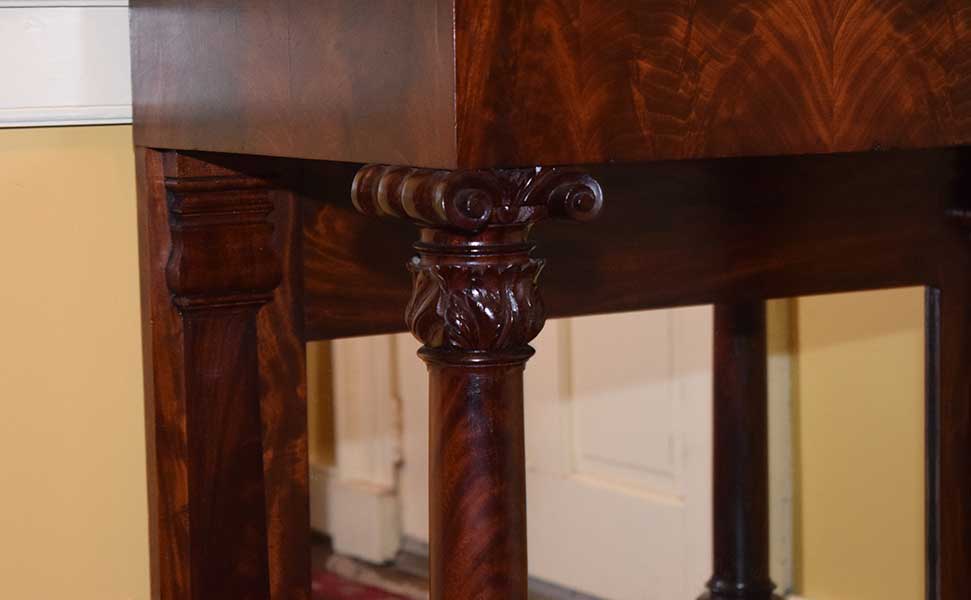 Marble Top Pier Table