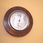 Mission Style Aneroid Barometer