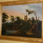 Oil Canvas Romantic Landscape