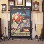 Original 1942 Santa War Bonds Poster
