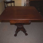 Ornate Federal Card Table