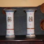 Pair of Beaker Vases