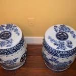 Pair of Chinese Export Garden Stools