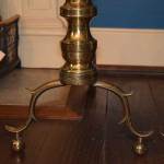 Pair of \"Double Lemon\" Andirons