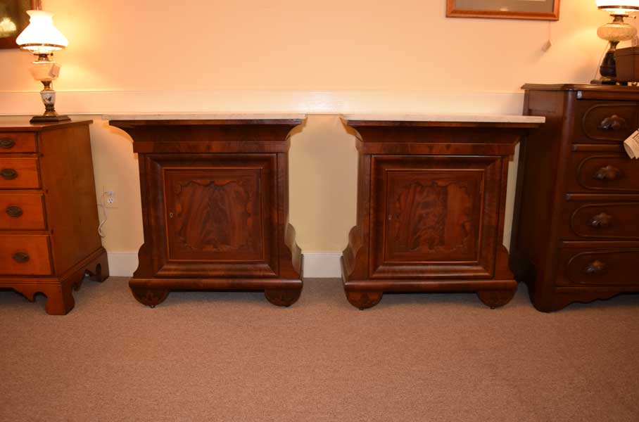 Pair of Empire Mixing Tables