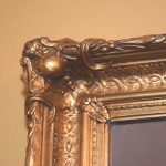 Pair of Gold Leaf Mirrors