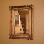 Pair of Gold Leaf Mirrors