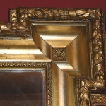 Pair of Gold Leaf Mirrors
