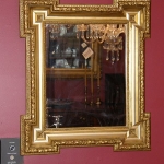 Pair of Gold Leaf Mirrors