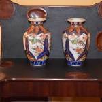 Pair of Imari Vases