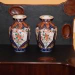 Pair of Imari Vases