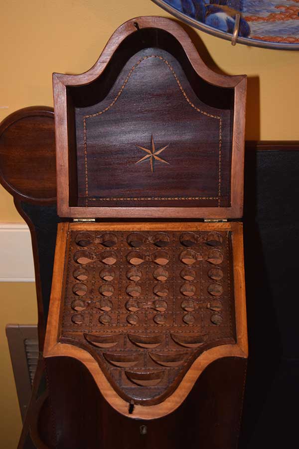 Pair of Inlaid Knife Boxes