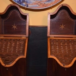 Pair of Inlaid Knife Boxes