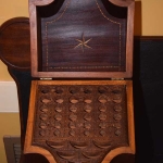 Pair of Inlaid Knife Boxes