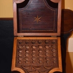 Pair of Inlaid Knife Boxes