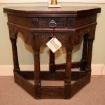 Pair of Jacobean Card Tables