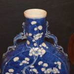 Pair of Moon Flask Vases