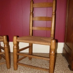 Pair of NC Ladder Back Chairs