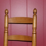 Pair of NC Ladder Back Chairs